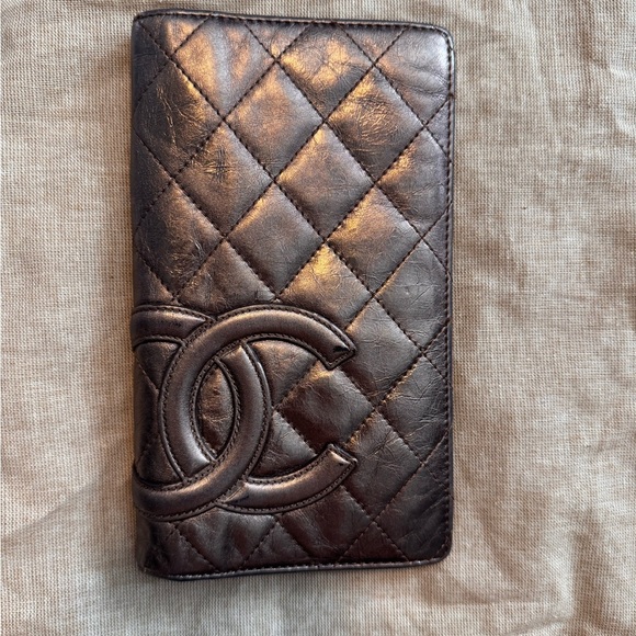 Chanel bifold vintage cambon wallet - Picture 1 of 11